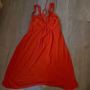 AMBRIELLE ORANGE DRESS